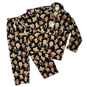 Original Cowboy Pajamas Western Small Unisex 100% Cotton Buckaroo New
